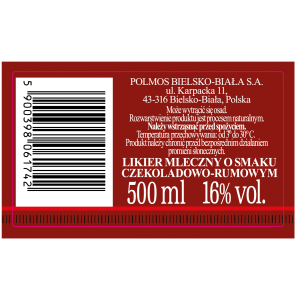 'Biały Bocian Kukułki 16% 500 ml
