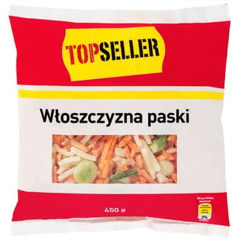 topseller włoszczyzna paski 450 g 5f91b6f647b8edcb61883d5d485c19a1