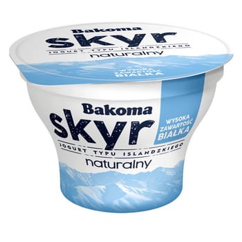 Bakoma skyr jogurt typu islandzkiego 150 g 4027f8b0056735dc02cf56c876bd0623