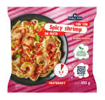 Spicy shrimp pikantne krewetki na makaronie, 400 g family fish
