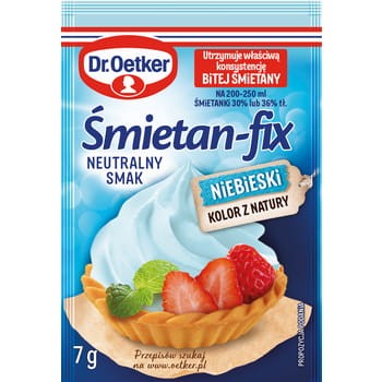 Dr. oetker śmietan-fix niebieski 7 g 874621d71ade83e141f5a7397ebd5cc1