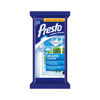 Ściereczki gospodarcze Presto Clean szyby 30 szt. 5.jpg