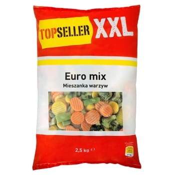 topseller xxl euro mix mieszanka warzywna 2,5 kg bc9b11cad002d355c5e226d539a6cda5