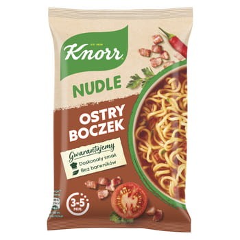 Knorr nudle ostry boczek 63 g 6c17c9a93e4969bbed4432e24de1b3ec