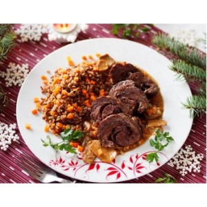 gulasz wołowy wolno gotowany, warmia vacuum 500 g