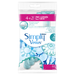 Maszynki Gillette jednorazowe Venus 2 Simply 6 sztuk
