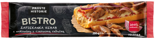 Proste Historie Bistro - Zapiekanka Kebab 200g