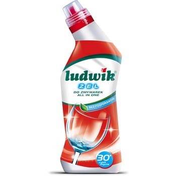 Ludwik all in one żel do zmywarek bez fosforanów 750 ml 6a44e653d77c7eefb255743f182b608f