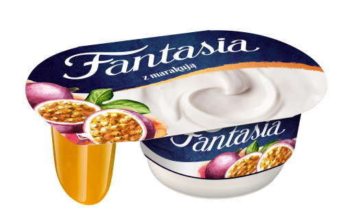 fantasia jogurt kremowy z marakują 118g
