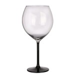 Kieliszek xxl 700 ml czarna nóżka