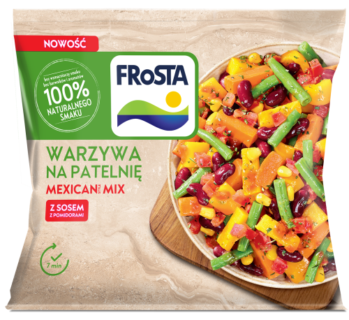 Frosta warzywa na patelnię mexican style mix 400 g frosta warzywa na patelnię mexican style mix 400g