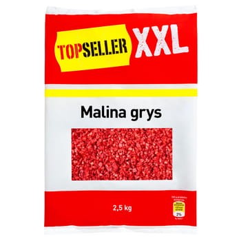 Topseller xxl malina grys 2,5 kg 6b42f49a8aeb393c4aa5099685fe5b4e