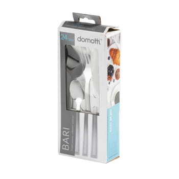 komplet sztućców 24 elementy bari domotti b5327c97fb42420d3c015db7bffb317a