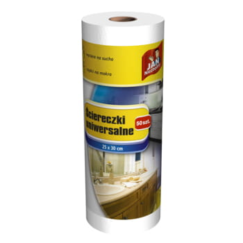 Ściereczki na rolce Jan Niezbędny białe 50 szt. 20.jpg