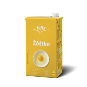 Eifix żółtko, pasteryzowane, płynne, tetra brik, 1 kg