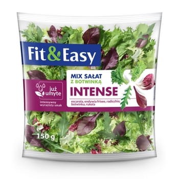 Mix sałat intense unia europejska 150 g fit&easy 9be40817e4643c1637ad58c2657439e9