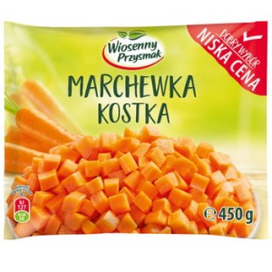 Wiosenny przysmak marchewka kostka 450 g