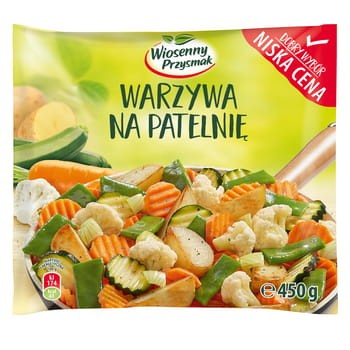 Wiosenny przysmak warzywa na patelnię 450 g 9078060cffbf063d6f084328d3396aac