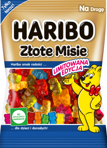 haribo złote misie limitowana edycja 175g
