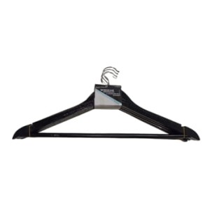 wieszak drewniany czarny 5338 kpl- 5 szt.