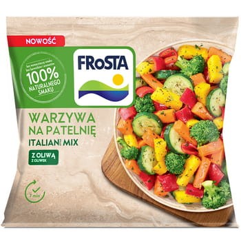 Frosta warzywa na patelnię italian style mix 400 g 0b65ebbd84bf93c5d19ae4cf719e8648