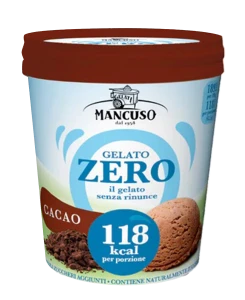 Mancuso Lody czekoladowe zero cukru, 250 g (400 ml)