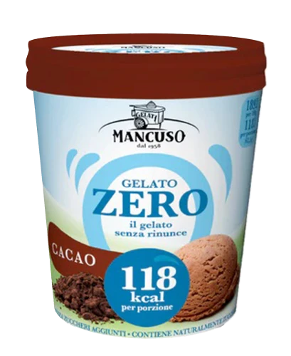 Mancuso Lody czekoladowe zero cukru, 250 g (400 ml)