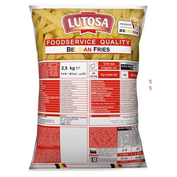 Lutosa frytki belgijskie 12/12mm 2,5 kg ce6cc0477b87403fbd435670d0c5c034