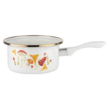 Rondel emaliowany prosty grzybki 16cm/1,15 l florina 2520de6f4a1fb2a0423b708d6b39be14