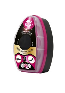 emu gąbka nabłyszczająca do obuwia z pastą (express instant shine sponge) - czarna 6 ml