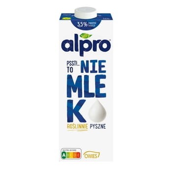 Alpro owsiane 3,5% tł., nie mlek* uht 1 l 159d45a7ceba7380db913c2eefcc78b2