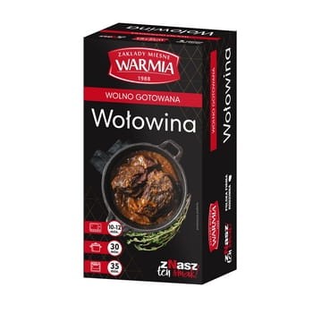 Wołowina wolno gotowana - produkt mięsny wołowy warmia 500 g 7f88d4f07241f26f940ebb3c4adcea61