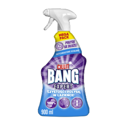 Cillit bang expert czystość i połysk w łazience 900 ml spray cillit bang expert czystość i połysk w łazience 900ml spray