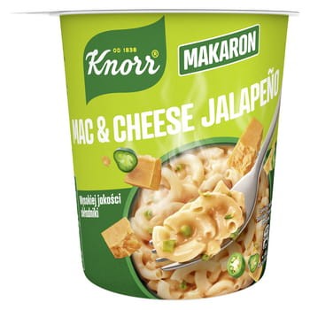 Knorr danie makaron mac & cheese jalapeno 62 g 93e42f227f4687e59428a3c45e2e43af