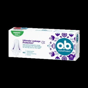 o.b. extra protect super + comfort 16 szt.