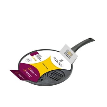 Patelnia do placków i jajek sadzonych odlewana 26 cm dekoracja wafel valdinox 376b246a7610e8f6136a3533e3b102a4