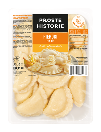 proste historie - fresh pierogi ruskie 360g