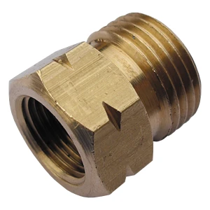 redukcja gz 21,8mm l / gw 3/8" l mosiądz activa