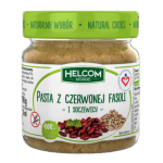 Pasta z czerwonej fasoli i soczewicy Helcom 190 g