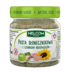 Pasta słonecznikowa z czosnkiem niedźwiedzim Helcom 180 g