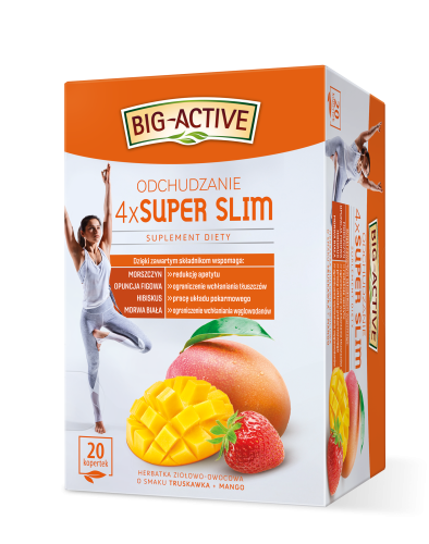 big-active - superslim odchudzanie. (suplement diety) (20 torebek x 2g). 40g