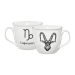 kubek porcelanowy 550 ml koziorożec zodiac ambition