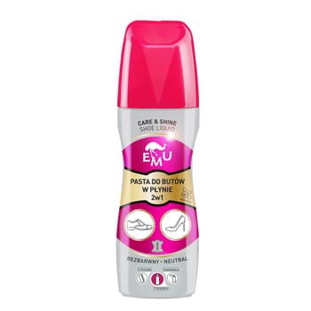 emu pasta do butów w płynie 2w1 (care and shine shoe liquid) - bezbarwna 75 ml ff9aff09eb634af9aa142df1c577a88e