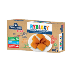 Rybloxy chrupaki przysmaki z fileta 200 g family fish