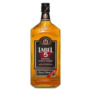 'Label 5 Blended Scotch Whisky 40% 1 l