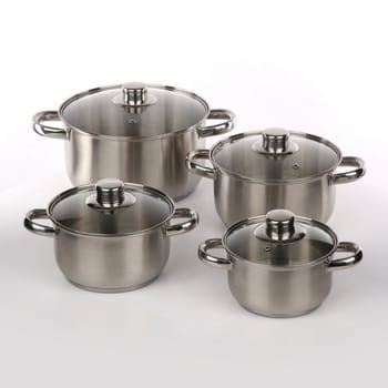 komplet 8elementów garnków nierdzewnych vito 18af6e789cbaa20a1aaf00d68756e79d