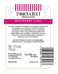 'PORTAREI Frizzante Raspberry Lime półwytrawny 11% 0,75 l