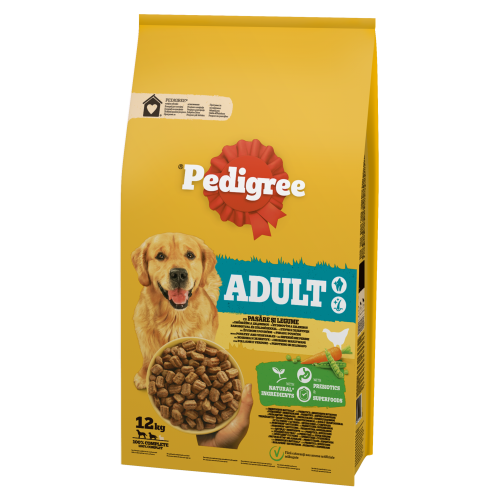 Pedigree sucha karma z drobiem i warzywami 12 kg pedigree sucha karma z drobiem i warzywami 12kg
