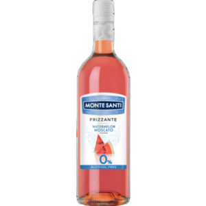 Monte santi frizzante watermelon moscato 0% 0,75 l