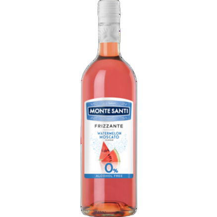 Monte santi frizzante watermelon moscato 0% 0,75 l monte santi frizzante watermelon moscato 0% 0,75l